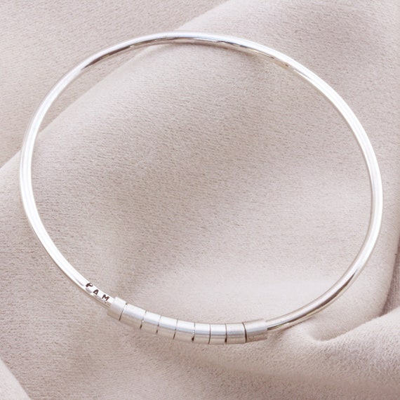 Hidden message bangle deals
