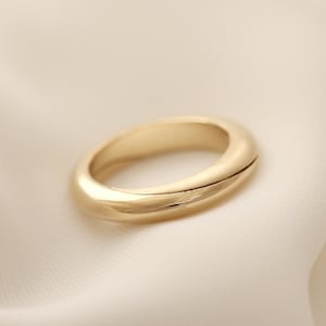 Unique Solid Gold Hidden Message Wedding Ring