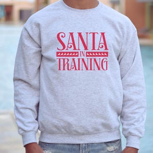 Funny Christmas Sweater for Him New Dad Sweatshirt, Holiday Gift, Winter Apparel, Dad Joke Pullover, Family Christmas Clothing