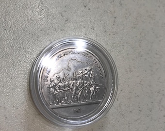 ソ連・ソビエトロシア記念3ルーブル硬貨：十月革命70周年記念硬貨
