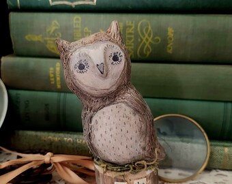 Be The Wonder Owl Paper Clay Figure