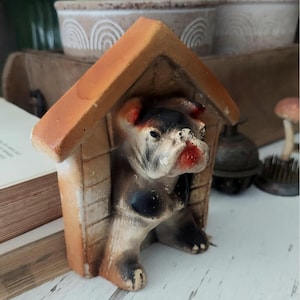 Chalkware Bulldog - Etsy