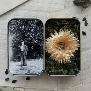 Land und Hingabe veränderte Fotomontage Zinn