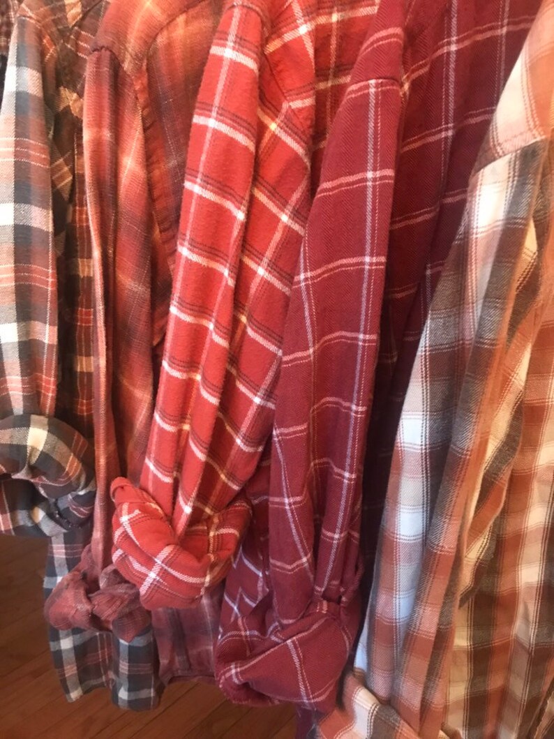 bridesmaids flannel shirts