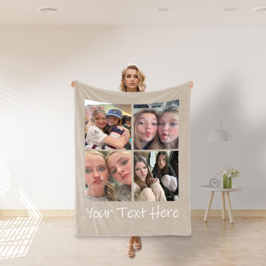 Personalized Friends Quilt/Fleece Blanket/Pillow Cover - Best Gift For Friends
