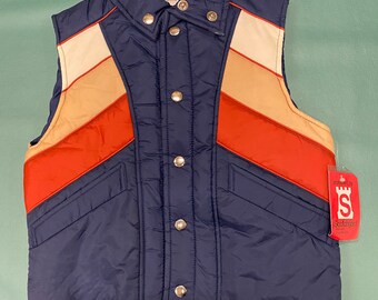 adidas puffer vest mens