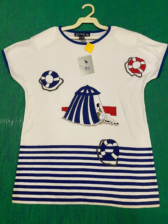 Vintage 1980’s-90’s Le Chois Beach T shirt Medium 