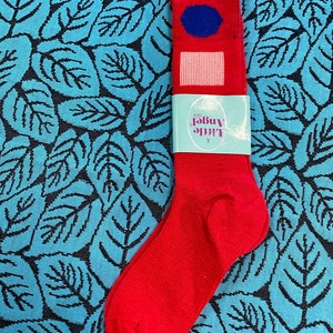 Vintage 1970’s Girls Socks Knee Socks Little Angel 5-7 Deadstock