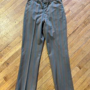 Men Stripe 70s Pants - Etsy
