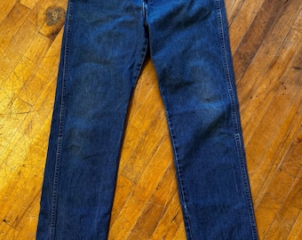Vintage Wrangler Mens Jeans 33 x 34 Denim Straight Leg