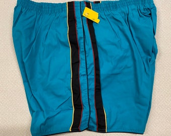 Vintage 1970’s Sunforce For Big Man  Men’s Cotton Swim Trunks Swimsuit Surf 1XL Old Stock