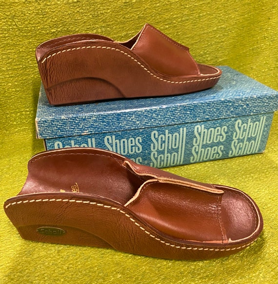 Vintage 1970’s Scholl Foot Cradles Dr Scholl’s le… - image 1