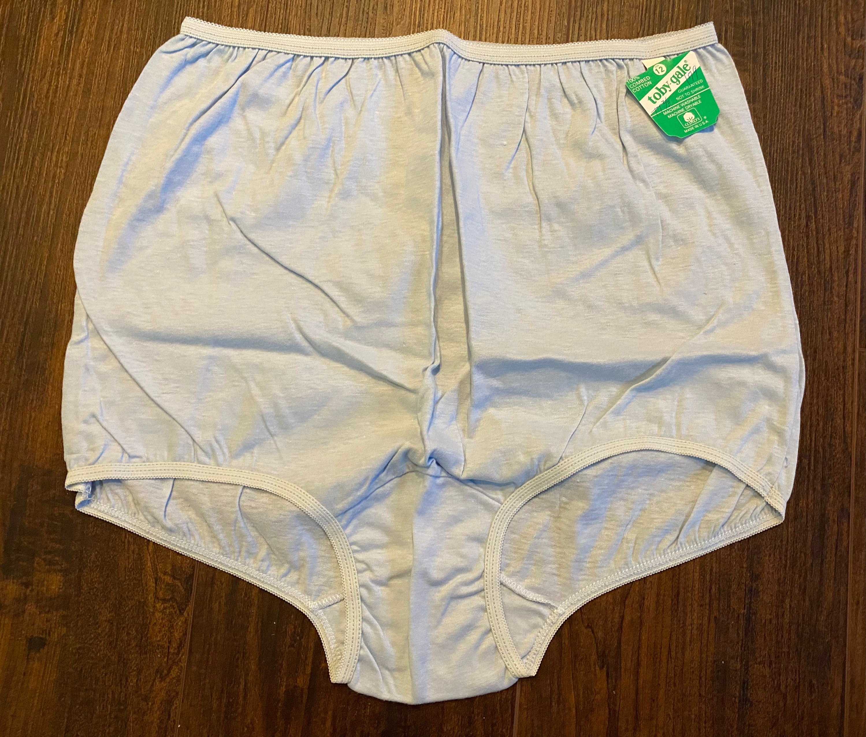 Vtg White Nylon Granny Panties 9 XL 3 Pr Underwear Si… - Gem
