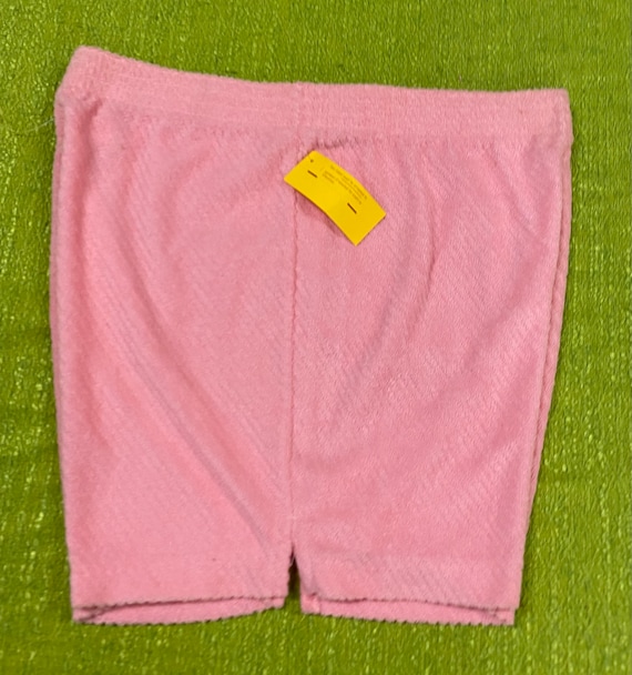 Vintage 1980’s Pink Terry Cloth Gym Shorts Wrangle