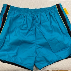 Vintage 1970’s-80’s Sunforce For Big Man  Men’s Cotton Swim Trunks Swimsuit Surf 2X Old Stock