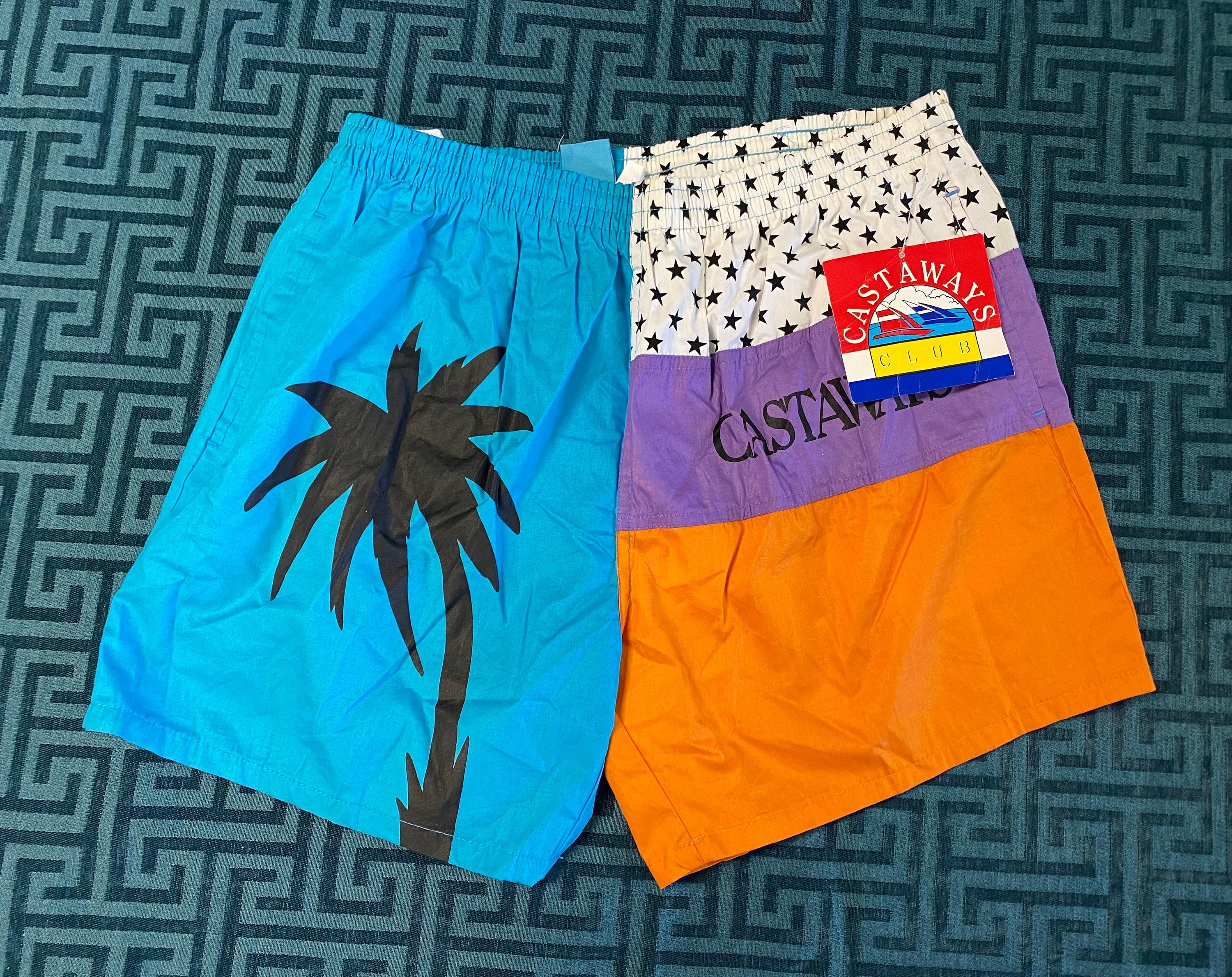 Country Club Preppy Mens Bathing Suits 80s Mens Swimwear