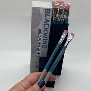 Ltd Edition Blackwing Single Pencil-Tribute to the Golden Ratio-Vol 55- Palomino-Single Pencil-Grey & Blue Stripes
