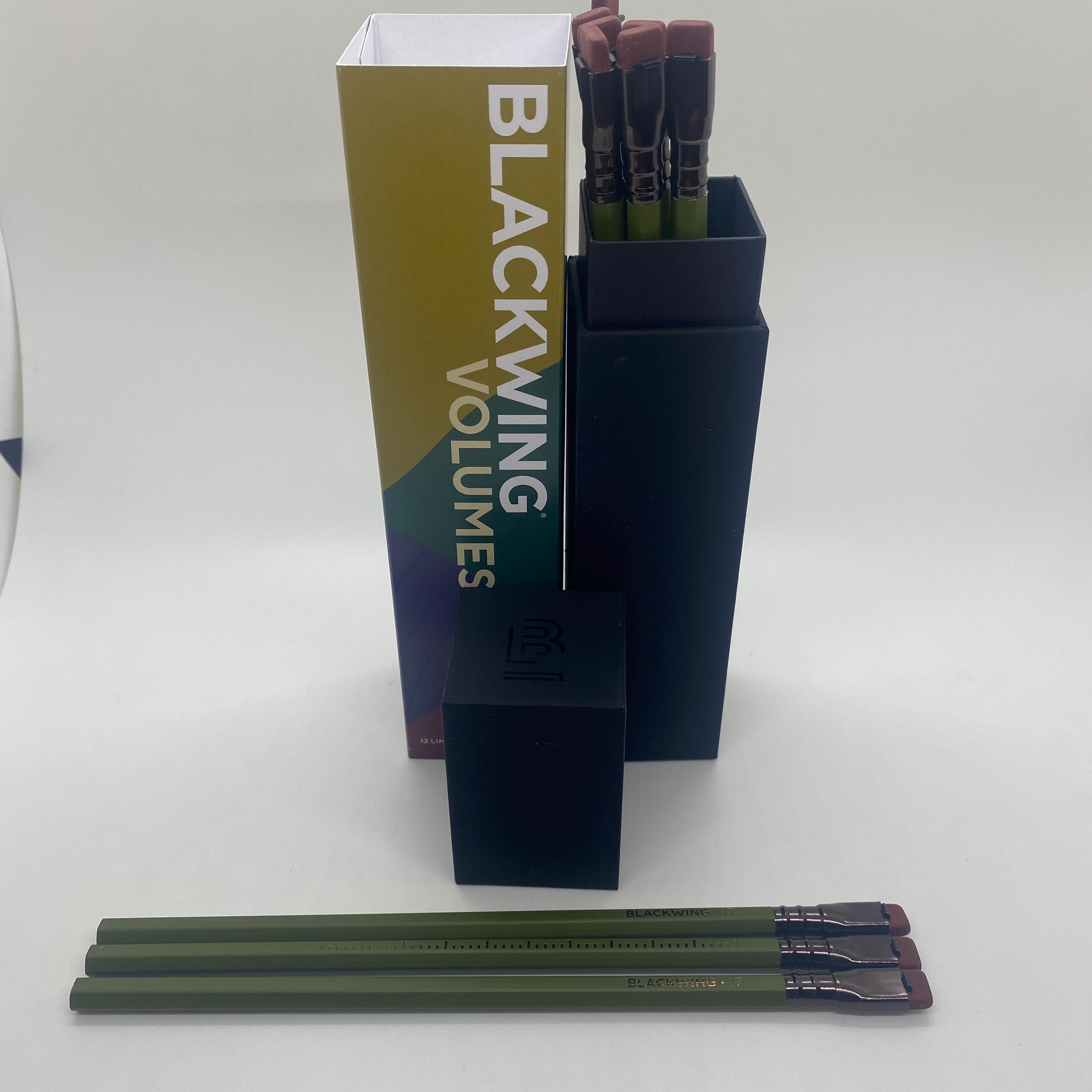 Blackwing Ersatz-Radiergummis 10 Stück - Schwarz - Für Blackwing Bleistifte