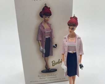 Barbie Roman Holiday Hallmark Keepsake Ornament 2007-NIB