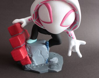 Statuetta Chibi di Spider-Gwen