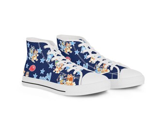 Bluey Collage Men's High Top Sneakers