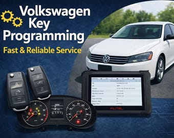 Servizio di duplicazione e programmazione chiavi per Volkswagen 2011-2016 (solo chiavi smarrite) tramite posta!