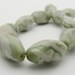 Peace Jade Beads 20mmx11mm Twisted-R