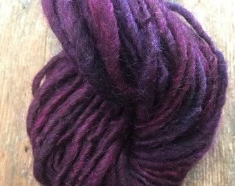 Enchantment, dyed handspun yarn, 50 yards