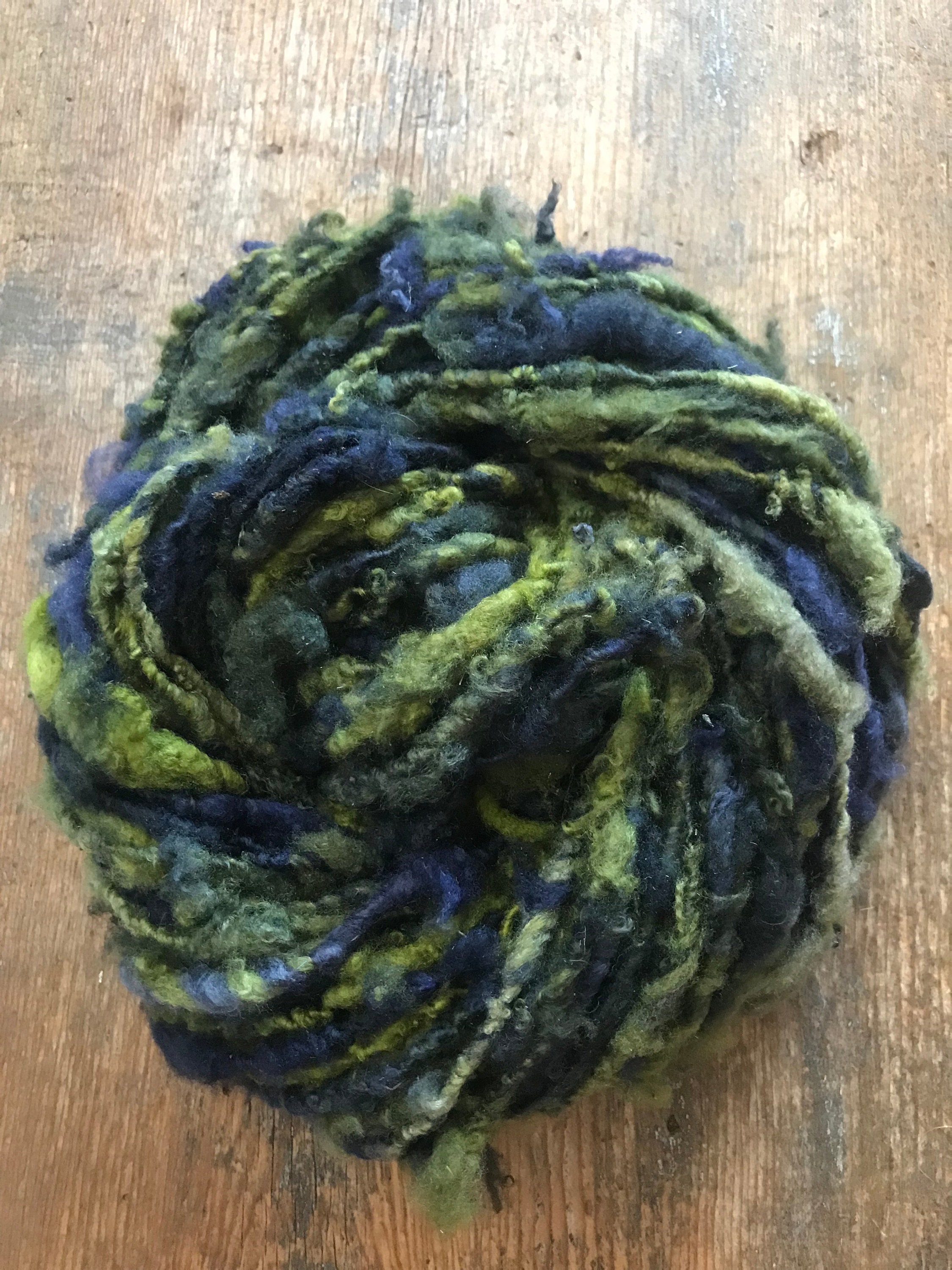 Fiddle Faddle merino wool locks yarn, 20 yards - Thumbnail 7