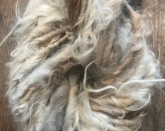 Dreamy suri llama lockspun yarn, 20 yards