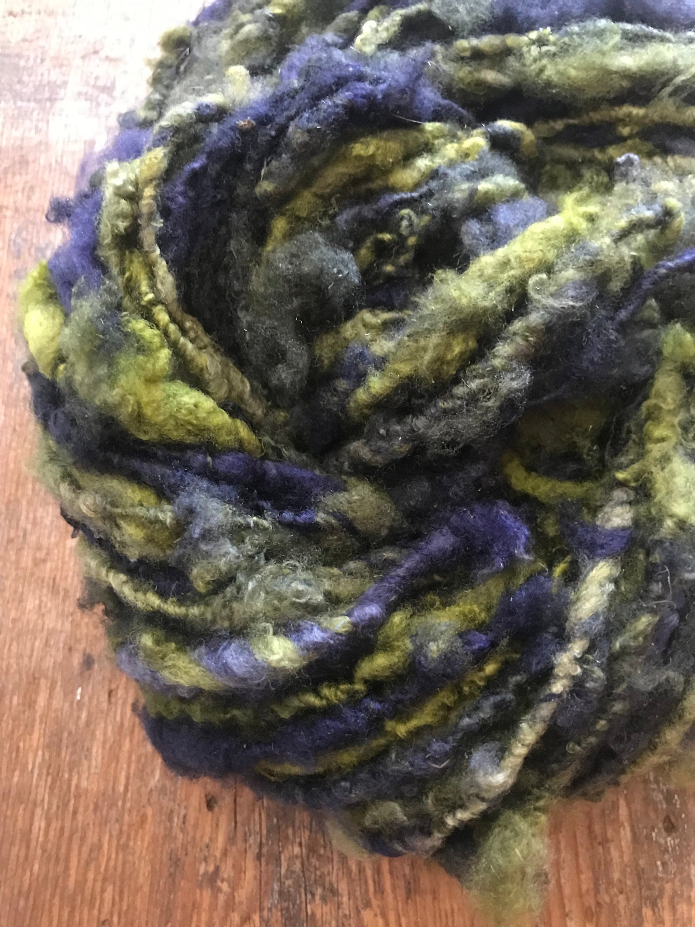 Fiddle Faddle merino wool locks yarn, 20 yards - Thumbnail 5