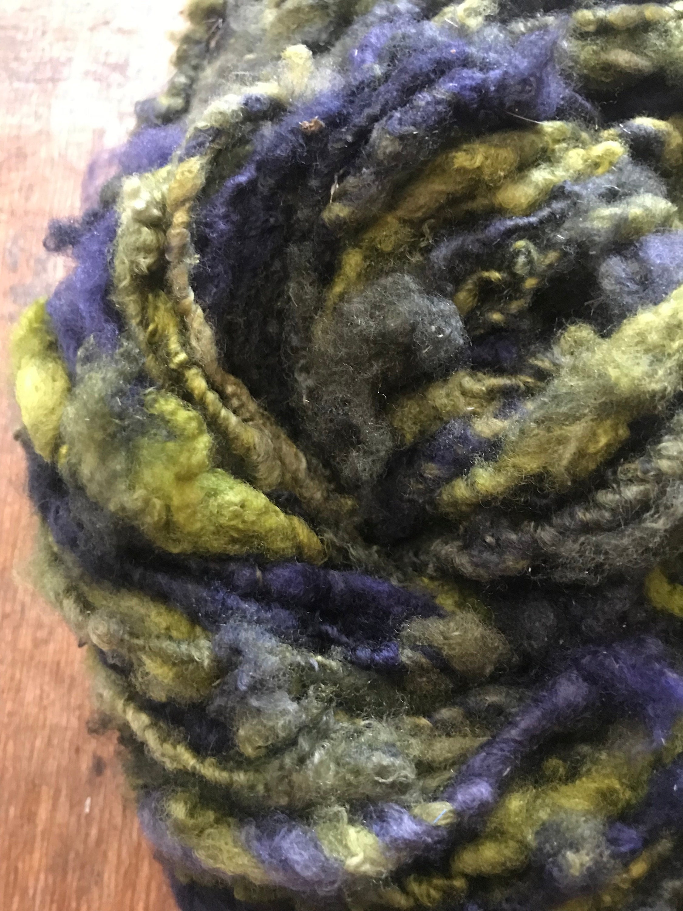 Fiddle Faddle merino wool locks yarn, 20 yards - Thumbnail 4