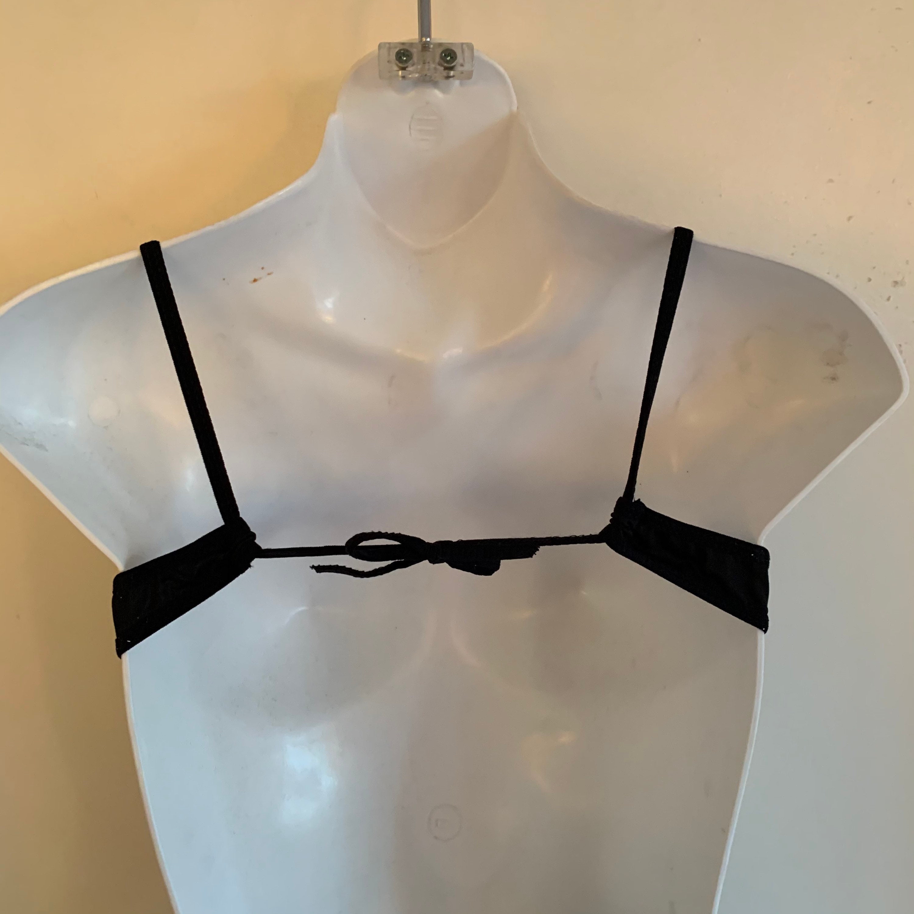Black shredded cut out cleavage plunging v neck bodysuit | Etsy