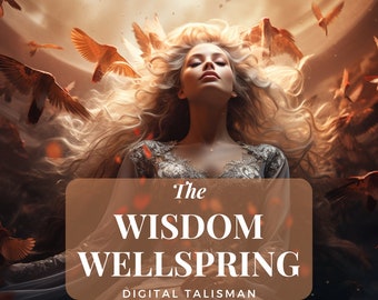 The Wisdom Wellspring - Een digitale talisman voor verlichting en inzicht