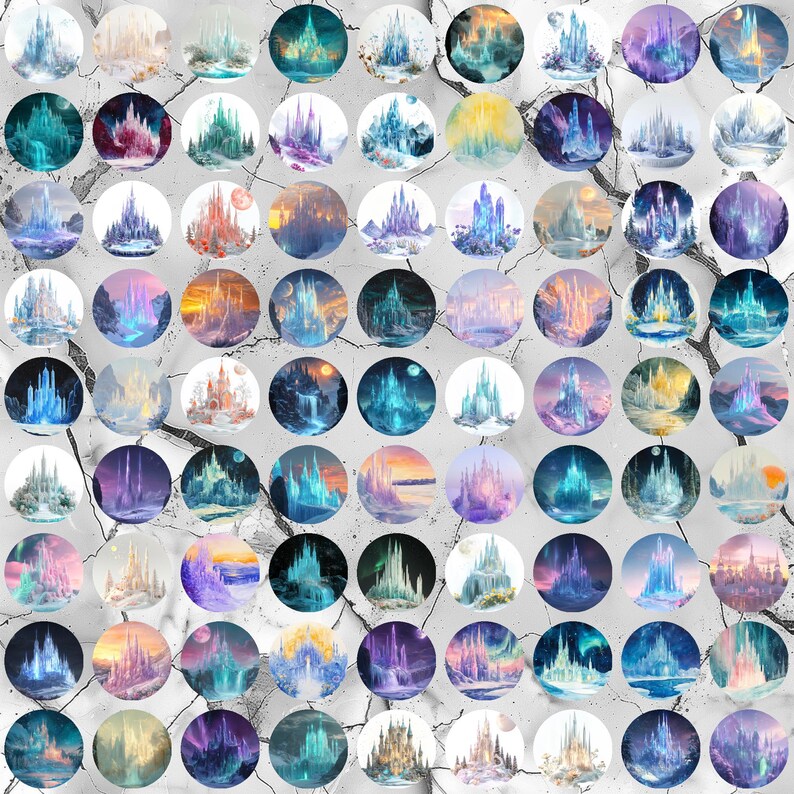 Ice Palace, 450 Designs, Coaster Designs, Unique Car Coaster, Car