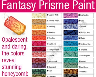 Fantasy Prisme Paint by Pebeo. Special Effects Paint. Jewelry Paint. Choose your color. Sold as single.