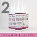 TWO bottles of Glamour Glaze. THE BEST GLAZE for Scrabble Pendants, Glass Pendants, Bottle Caps, Scrapbooking and Decoupage. Compare to Diamond Glaze and 3D Crystal Lacquer.