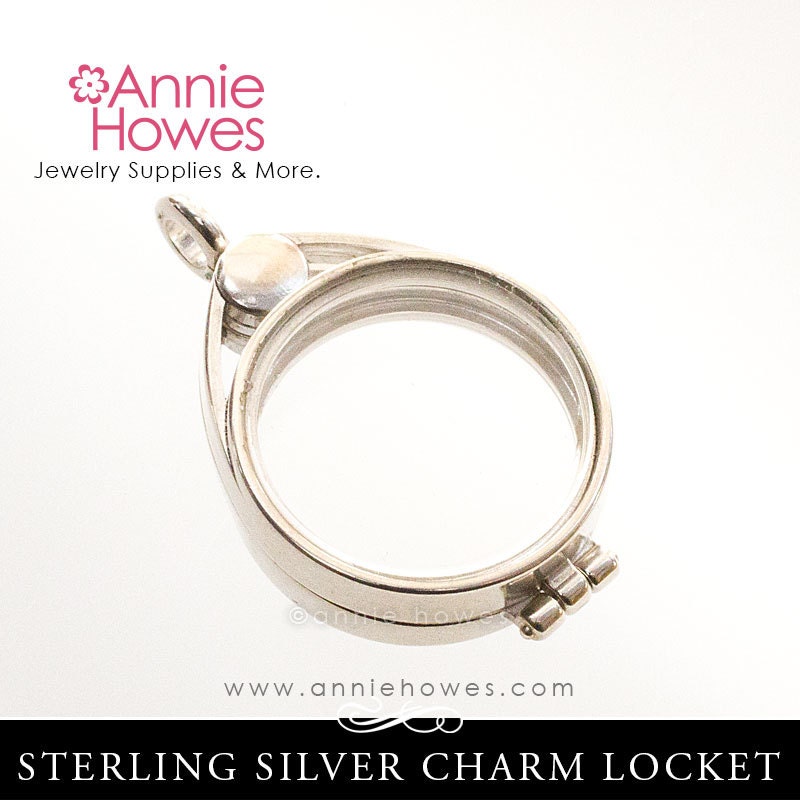 Aanraku Silver Key Ring Holder  Art Glass Supplies - Jewelry Supplies