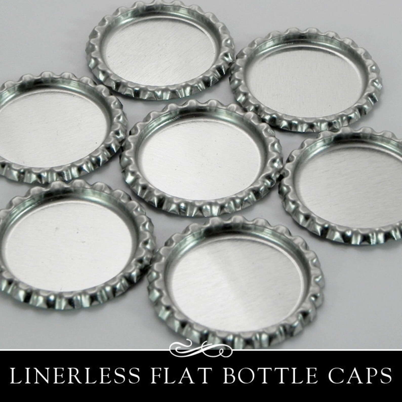 Bottle Cap Necklace 10pcs Colorful Diy Flat Bottle Cap Time Gem - Main Image