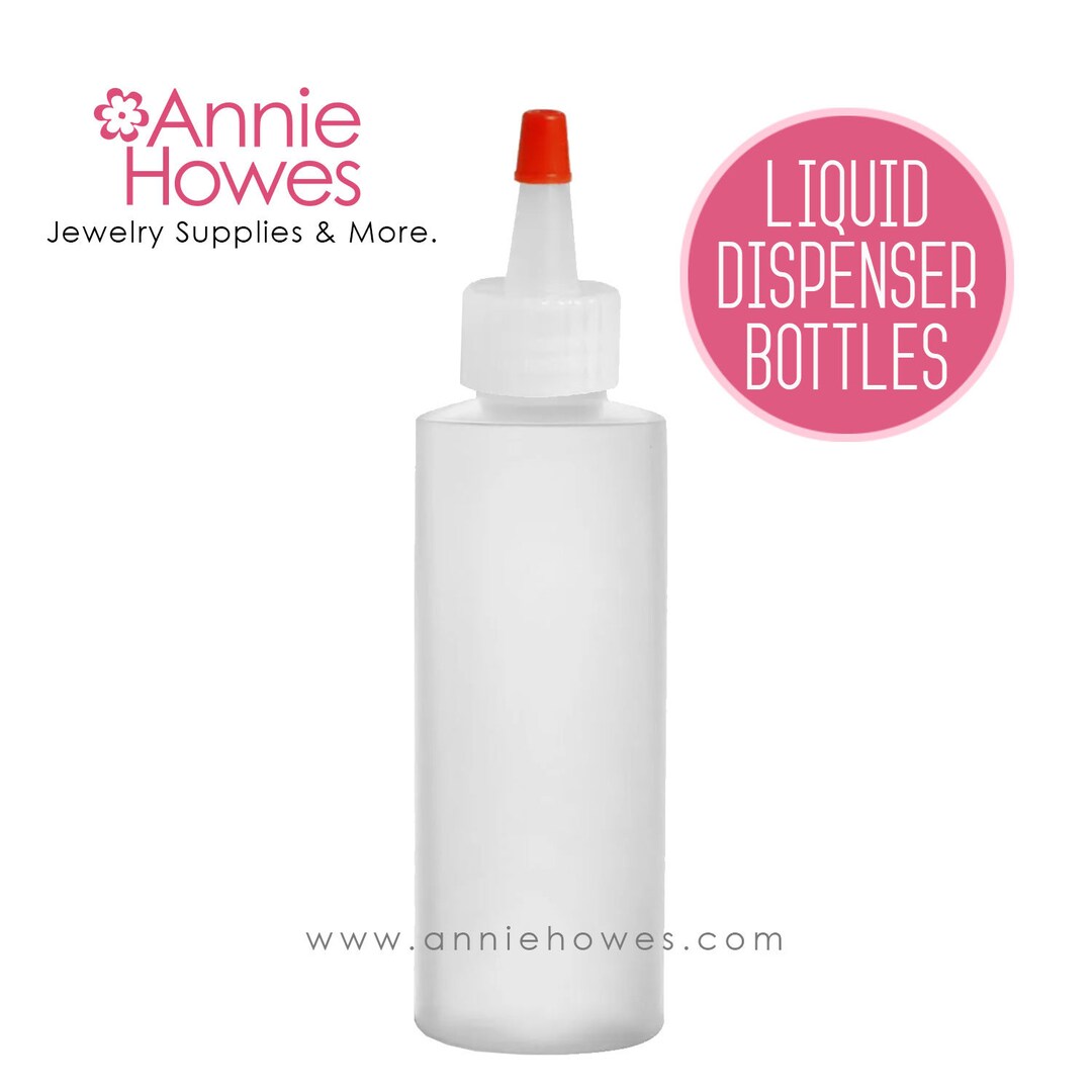 4 Oz Plastic Liquid Dispenser Bottles With Yorker Dispensing Cap. - Etsy