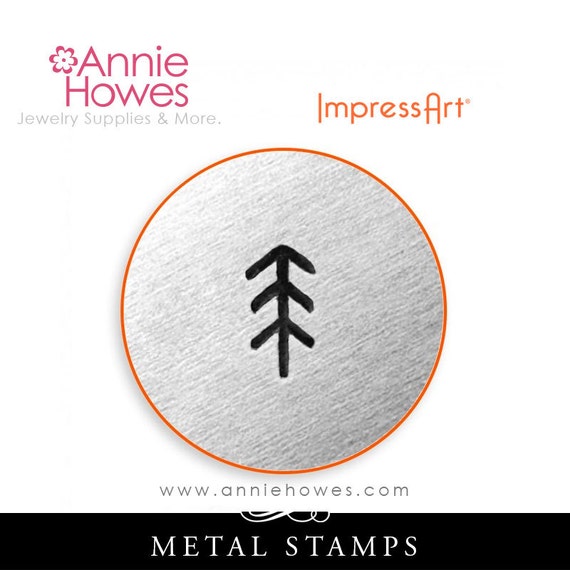 Brand New Supply Guy 5mm Mountains Metal Punch Design Stamp CH-25