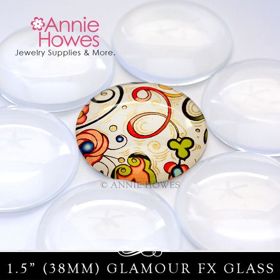 BESTSELLER the Best and Only Glaze for Inkjet Prints for Glass Pendants.  Glamour Seal Dries Faster, Too. Strong Adhesive. 