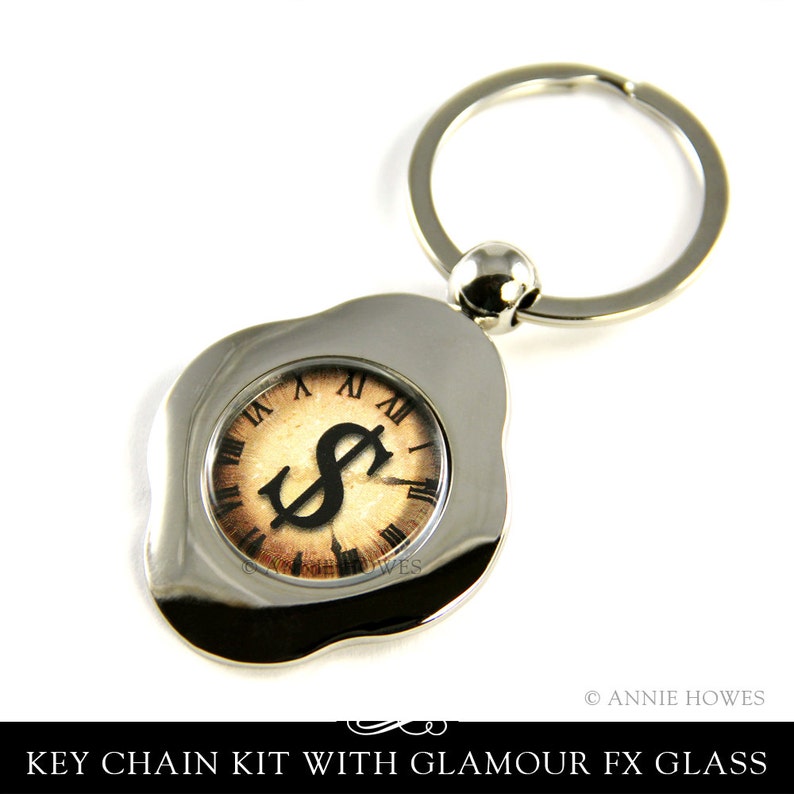 Aanraku Key Ring Kit with Glamour FX Glass. Make something special for the guy in your life. image 3