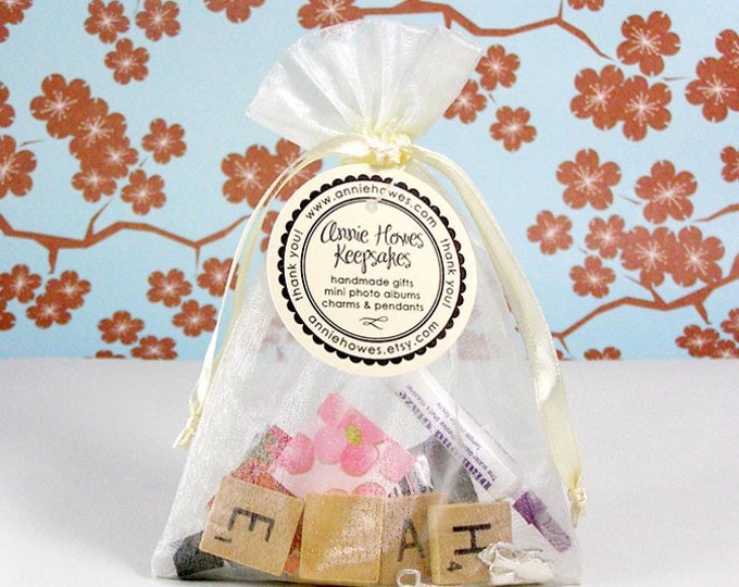 The Original Make Your Own Scrabble Tile Pendant Kit. A DIY Scrabble Supply Kit. Etsy