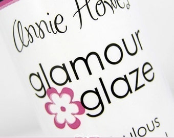 Glass Tile Glaze. Glamour Glaze for Scrabble Pendants, Glass Pendants, Bottle Caps, Scrapbooking and Decoupage.