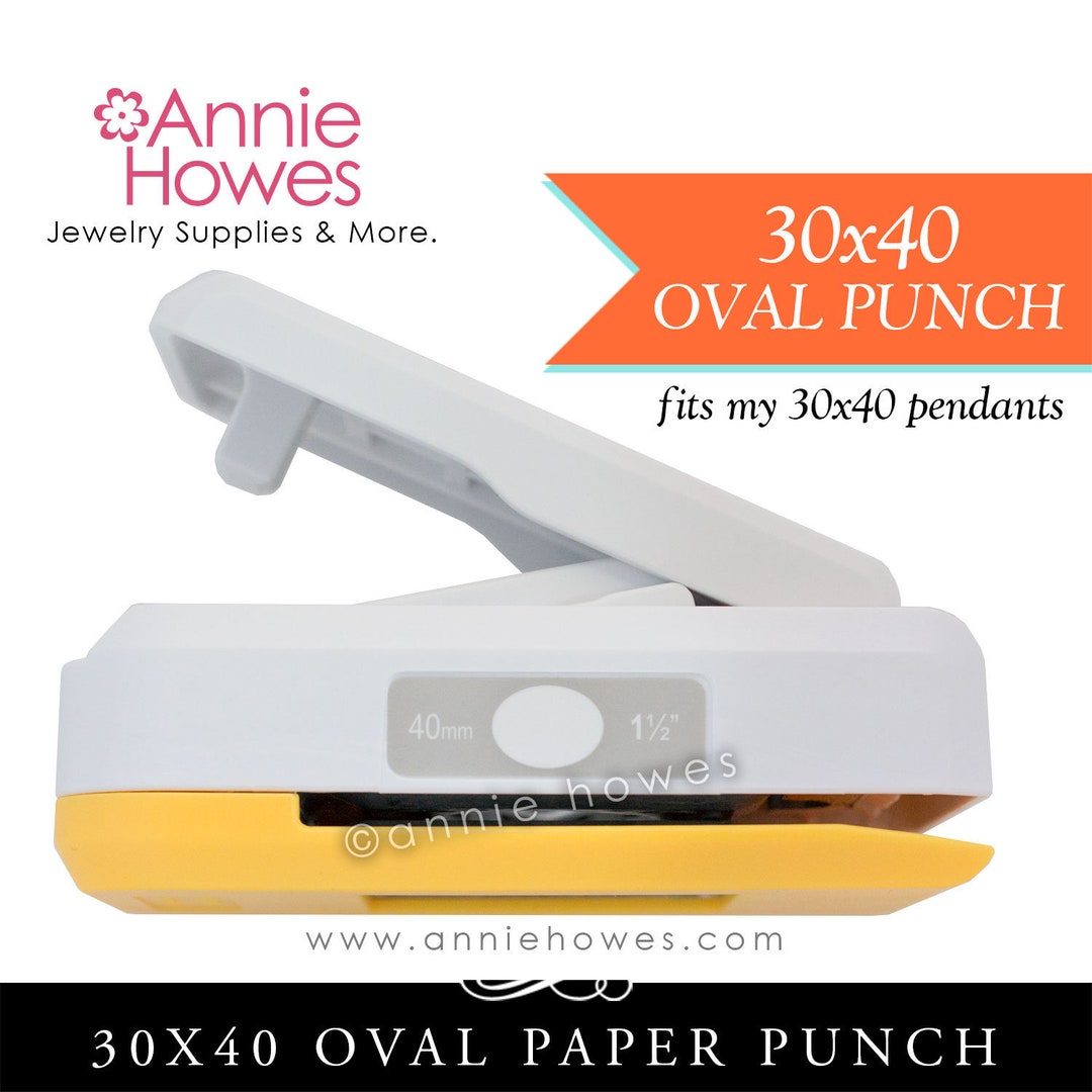 30x40mm Oval Paper Punch – Annie Howes