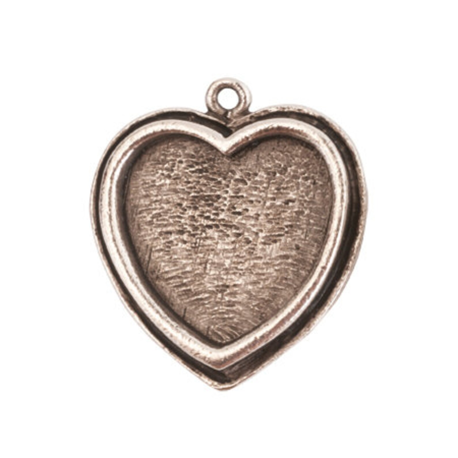 Heart Shaped Pendant Tray Blank for Photo Jewelry Making. GFX Etsy