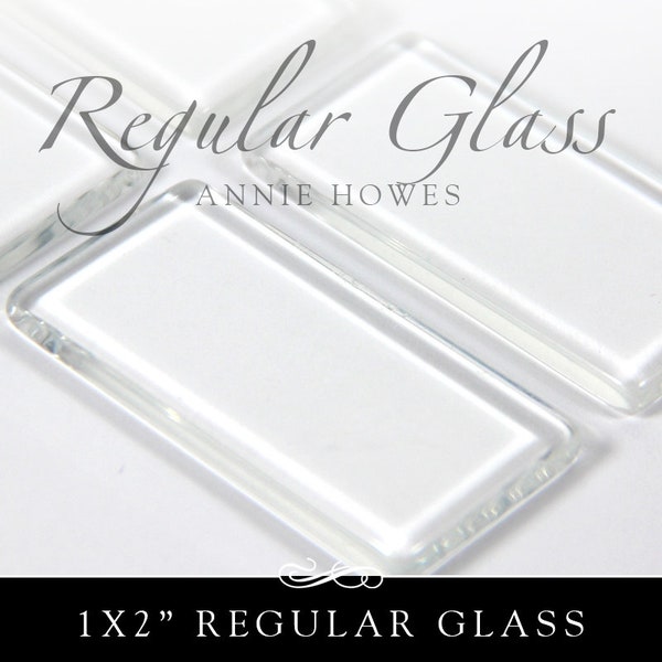 Clear Glass Tiles Etsy