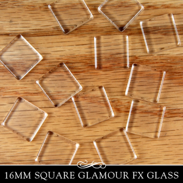Clear Glass Tiles Etsy