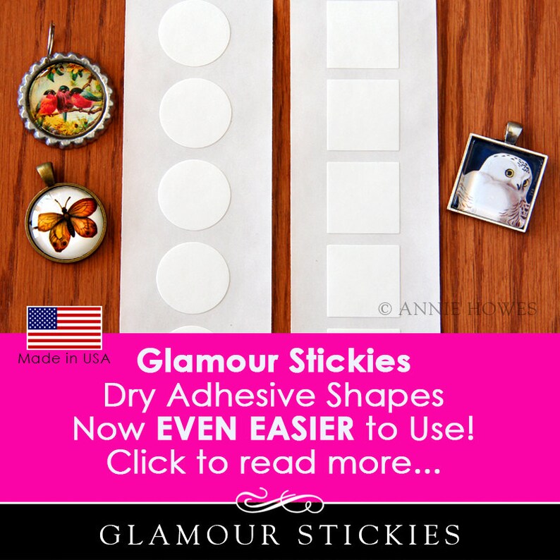 Glue Starter Kit for Inkjet Prints. Glamour Seal and Glamour Stickies. Works better and dries faster. Get Professional Results. image 3